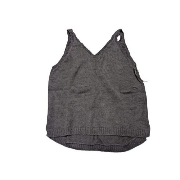 DYI Women's Sweater Tank Top Black Size Large - Picture 2 of 9